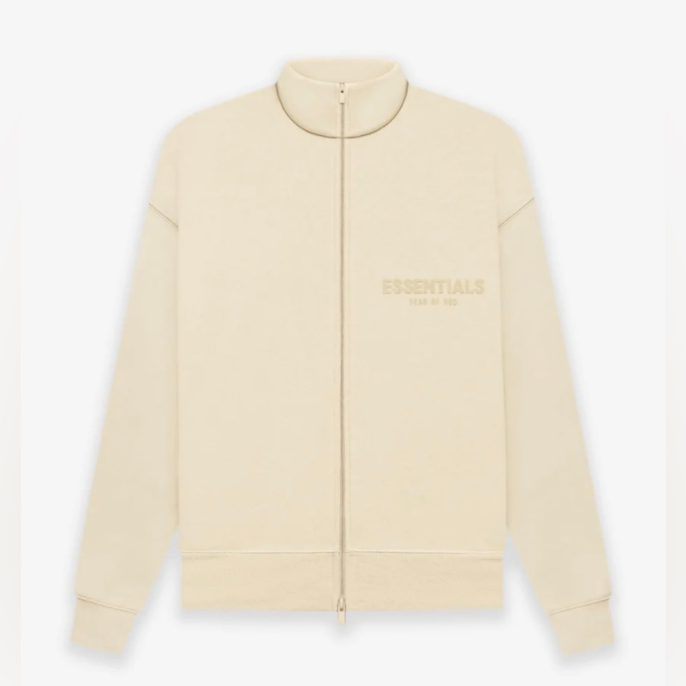 Essentials Off-White Full Zip Jacket